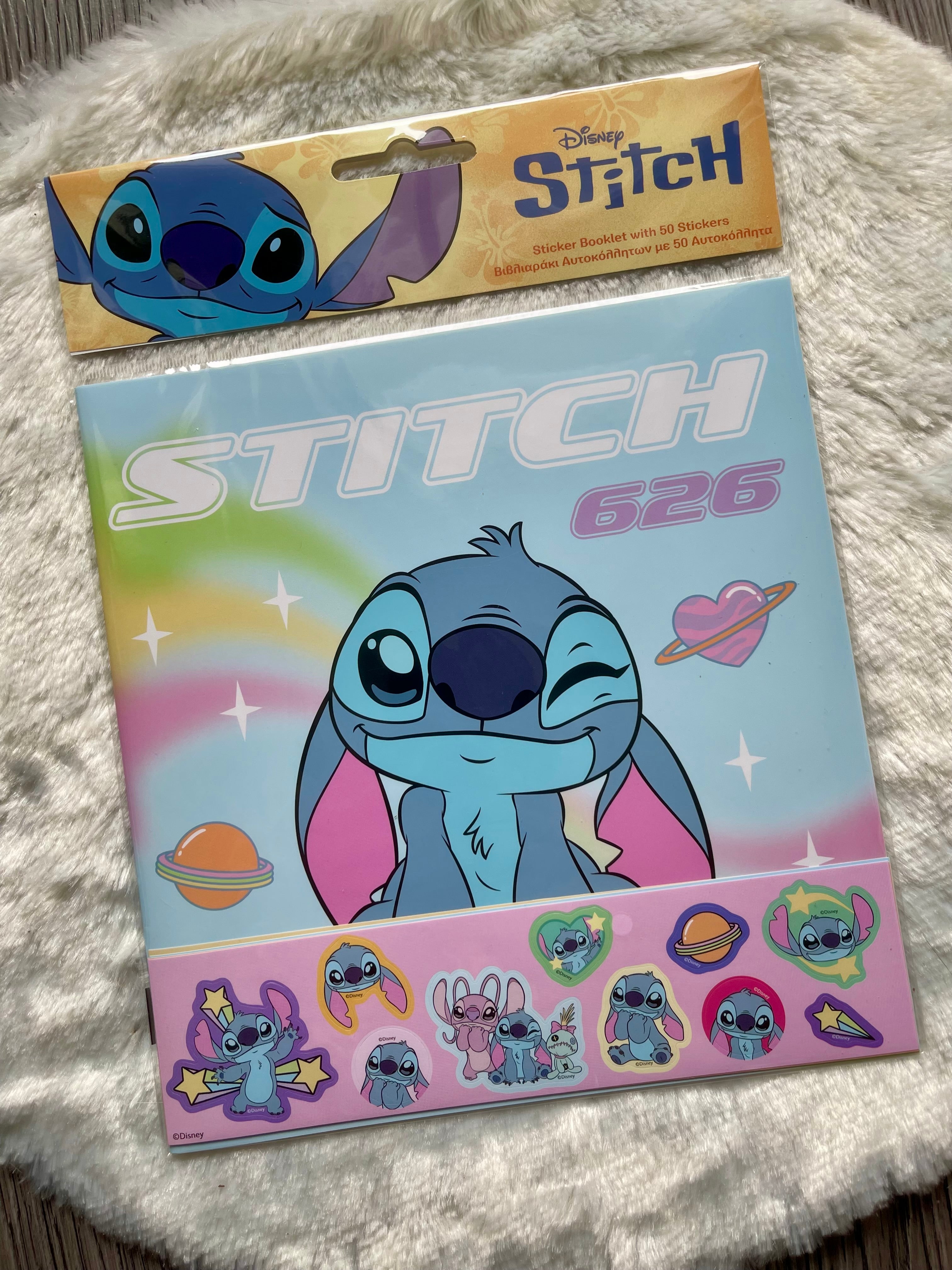Disney Stitch Stickerheft mit 50 Stickern