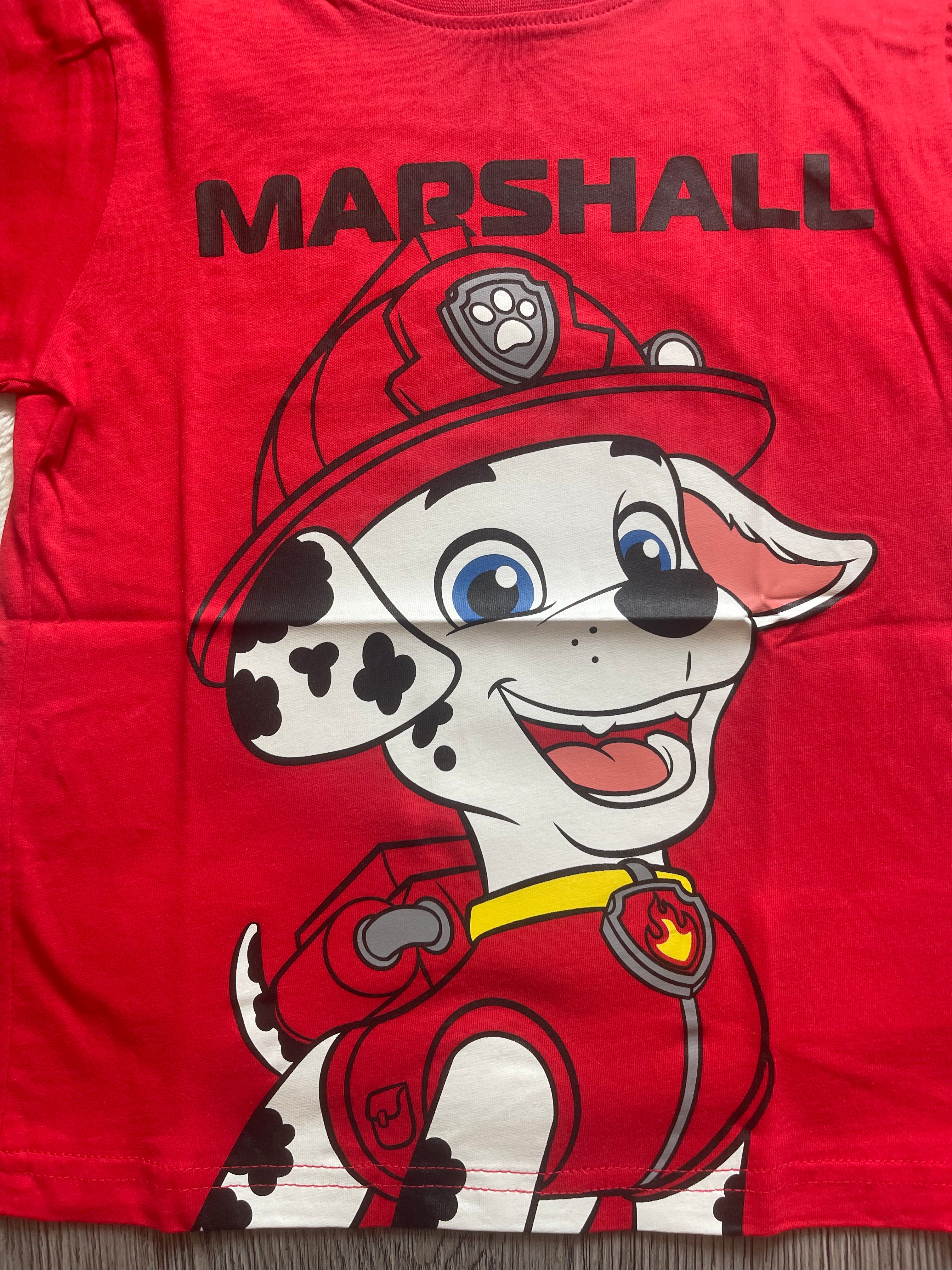 Paw Patrol Marshall Jungen T-Shirt – Rot | Größen 98–110