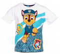 Paw Patrol Chase T-Shirt für Kinder – Weiß | 100 % Baumwolle | Gr. 98 & 104