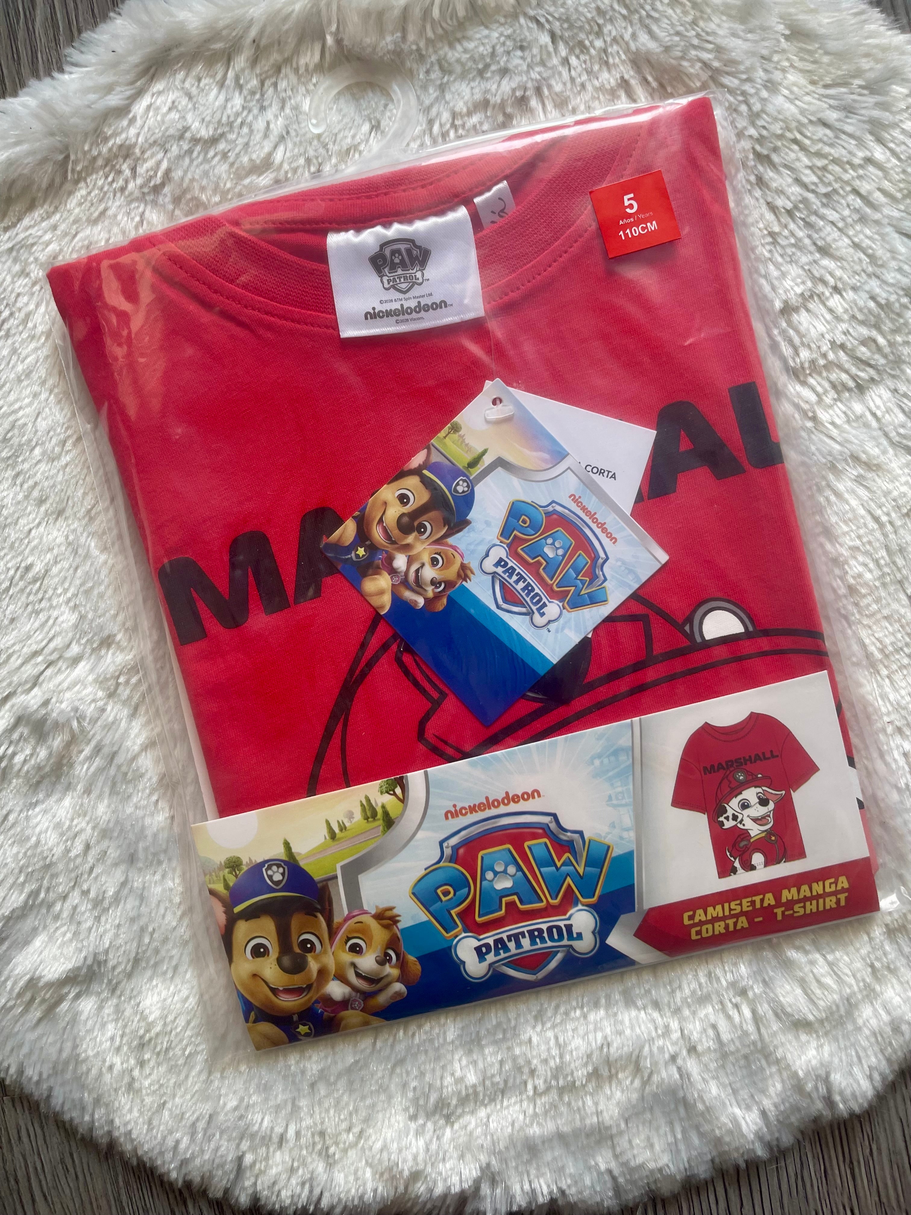 Paw Patrol Marshall Jungen T-Shirt – Rot | Größen 98–110