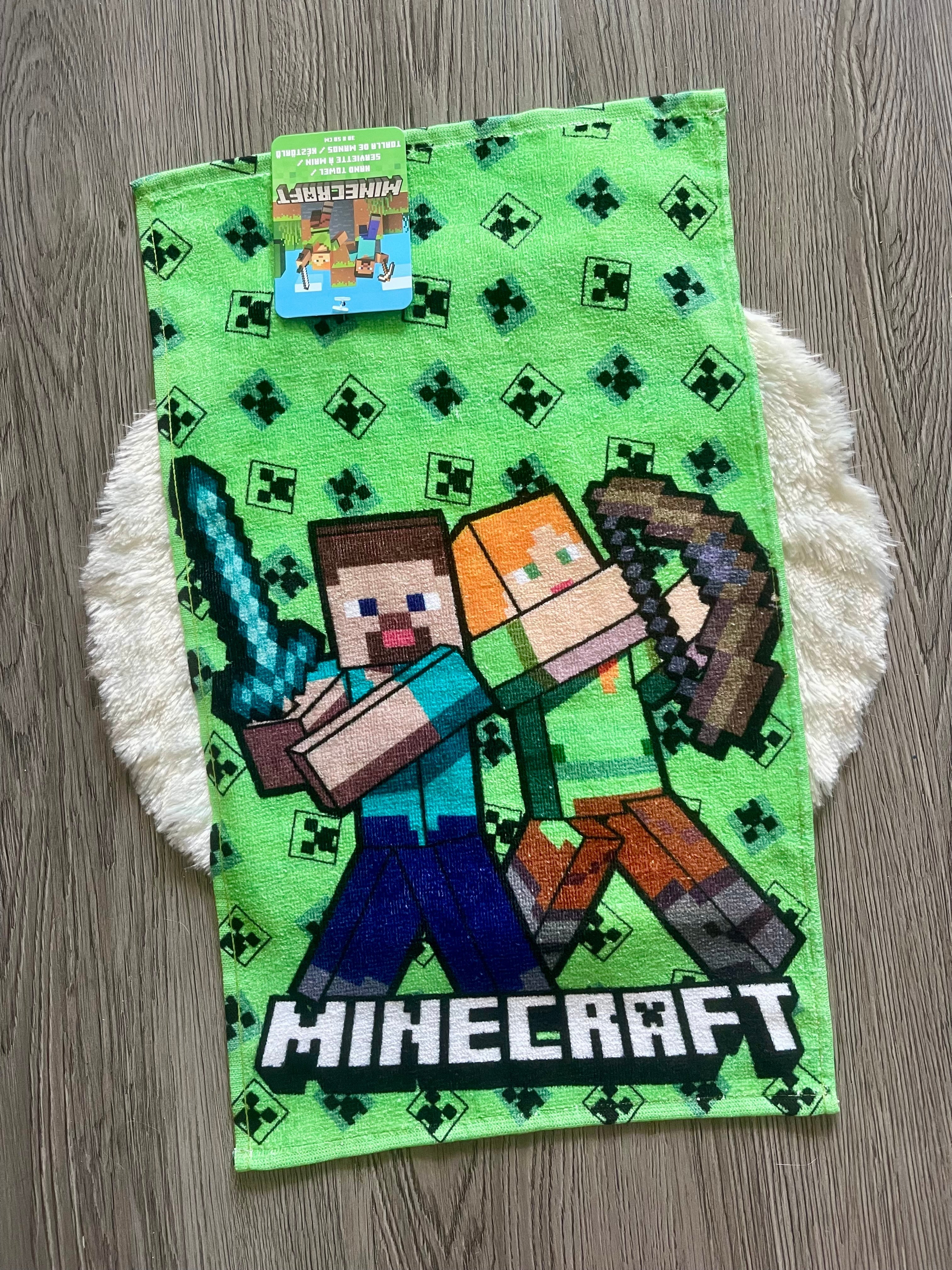 Minecraft Gesichts-/Handtuch 30x50cm