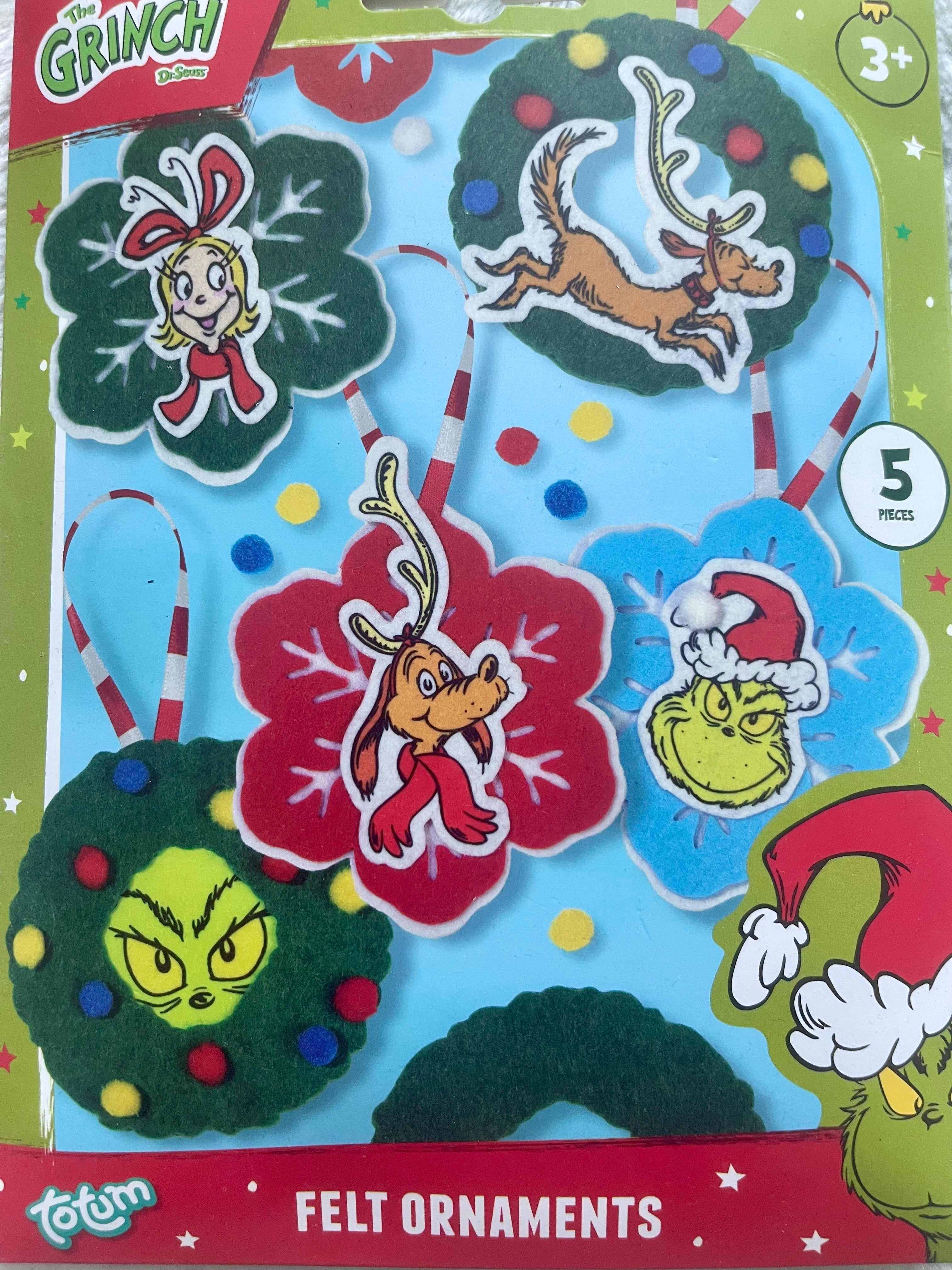 Der Grinch Weihnachtsbaumschmuck 5-teilig Bastelset