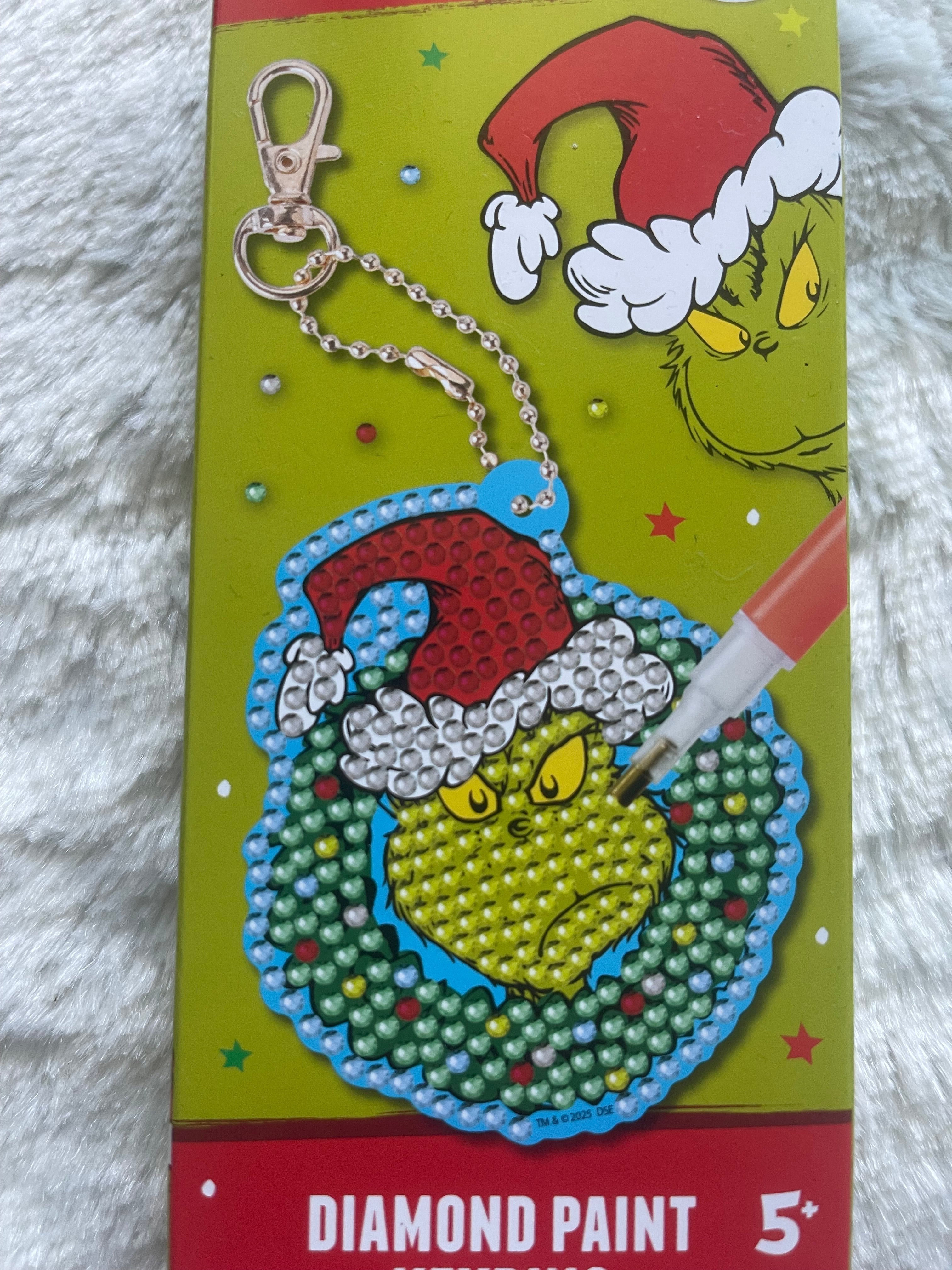Der Grinch Diamond Painting Anhänger Bastel Set