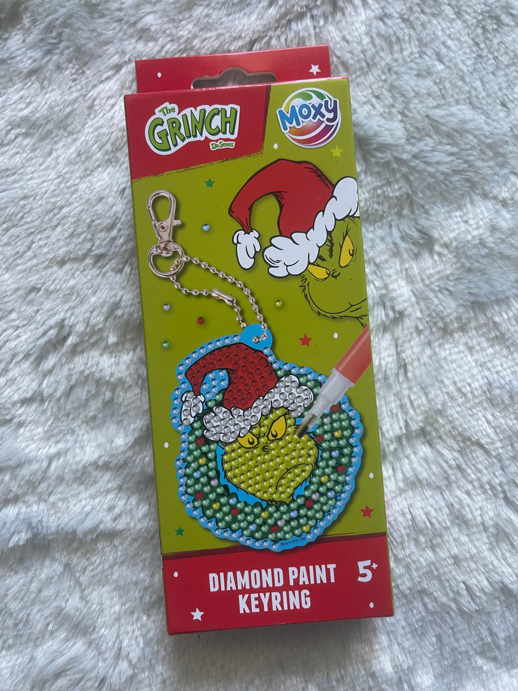 Der Grinch Diamond Painting Anhänger Bastel Set