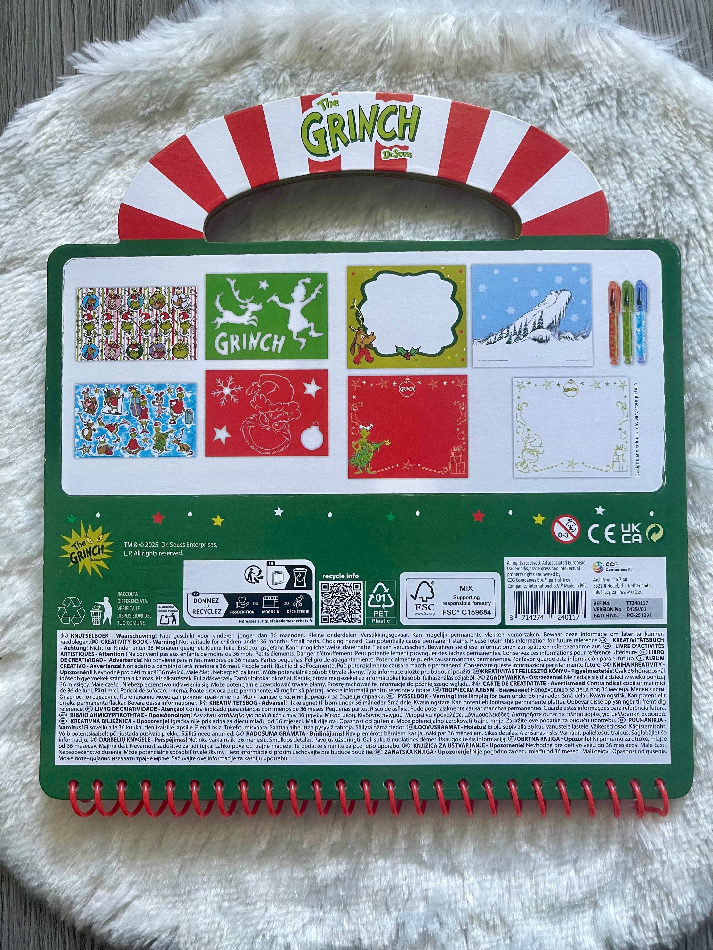 Der Grinch Designer Activity Book