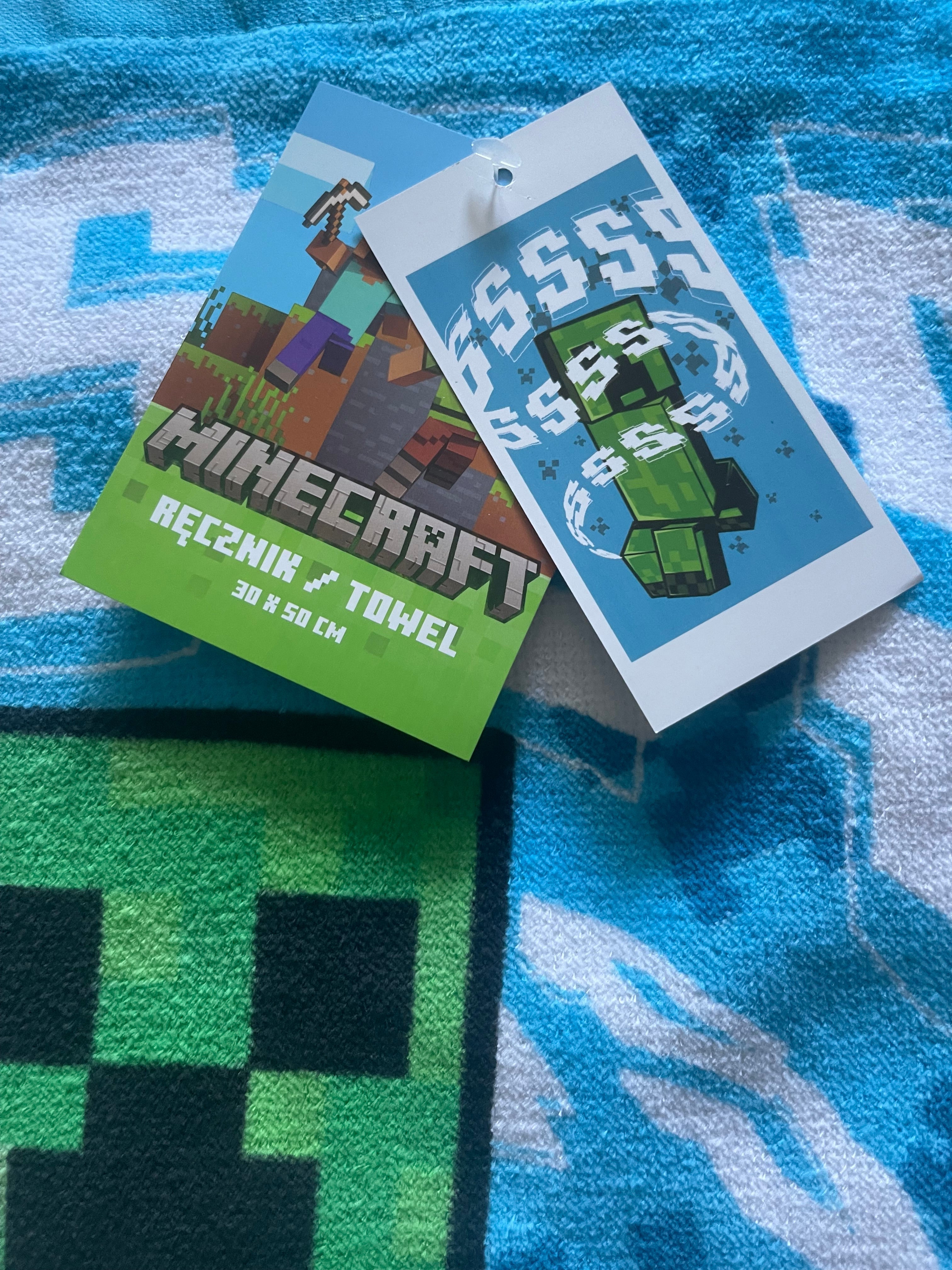 Minecraft Gesichts-/Handtuch 30x50cm – Creeper SSSS