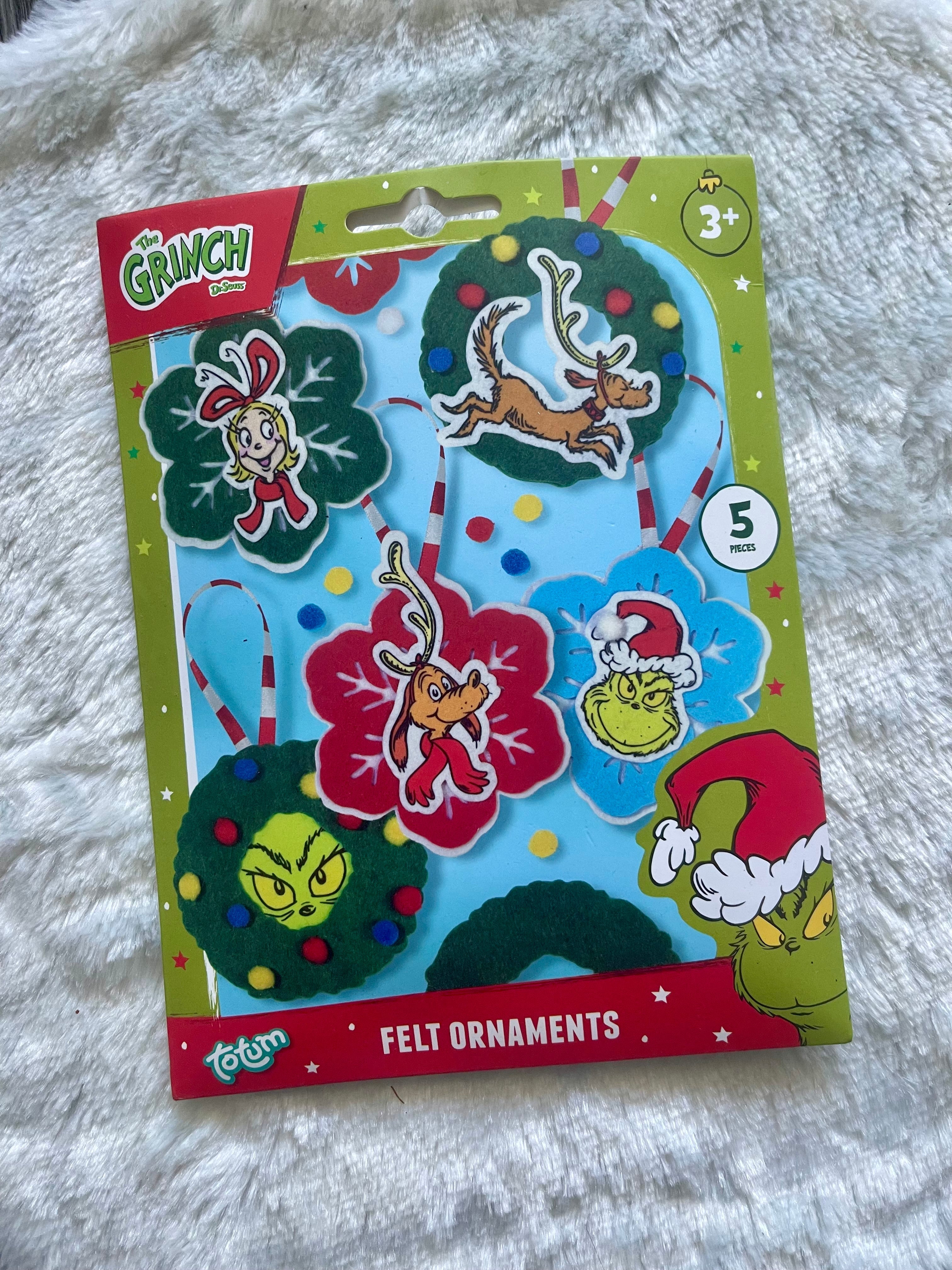 Der Grinch Weihnachtsbaumschmuck 5-teilig Bastelset