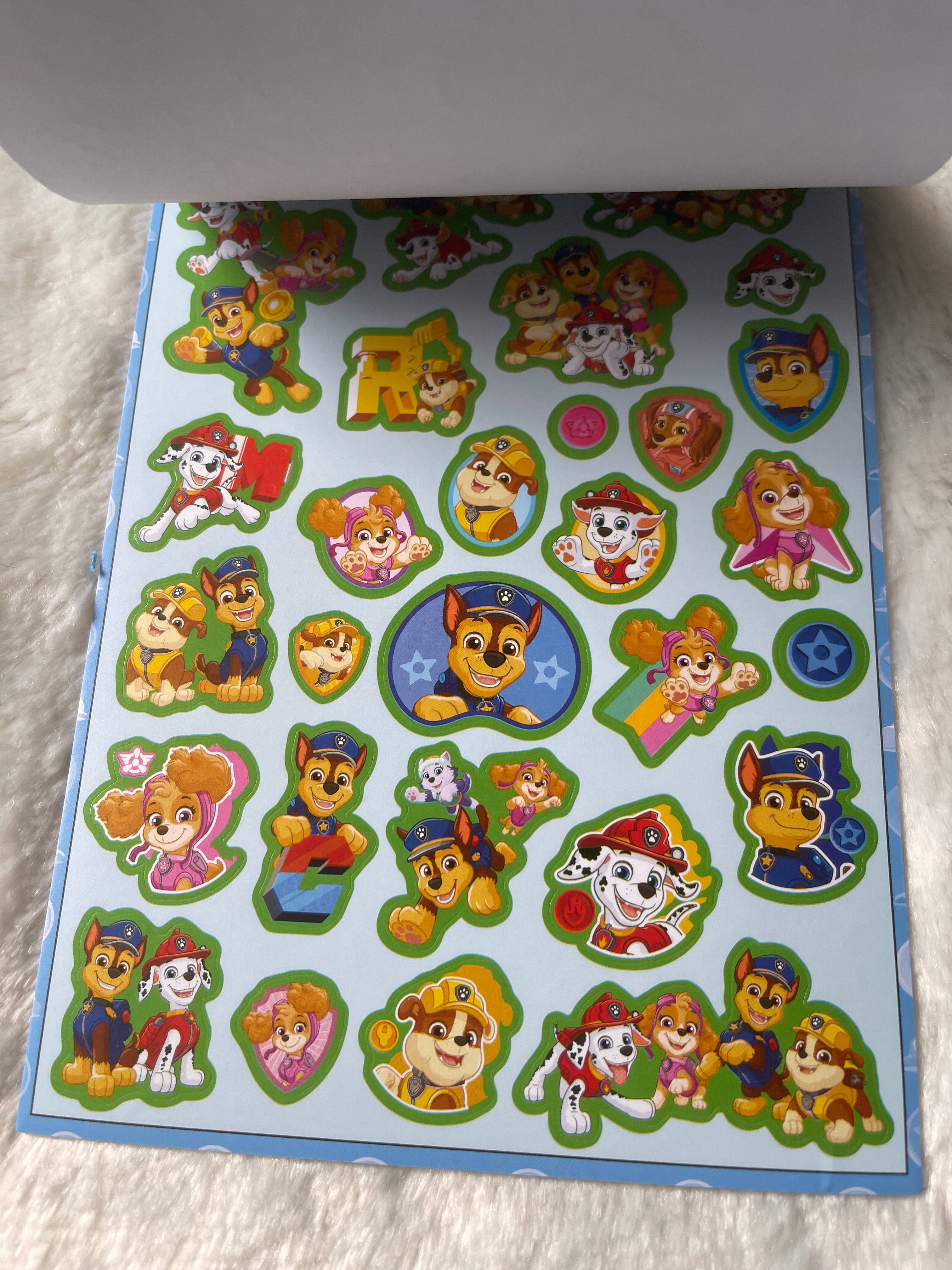 Paw Patrol Stickerblock mit bis zu 600 Stickern