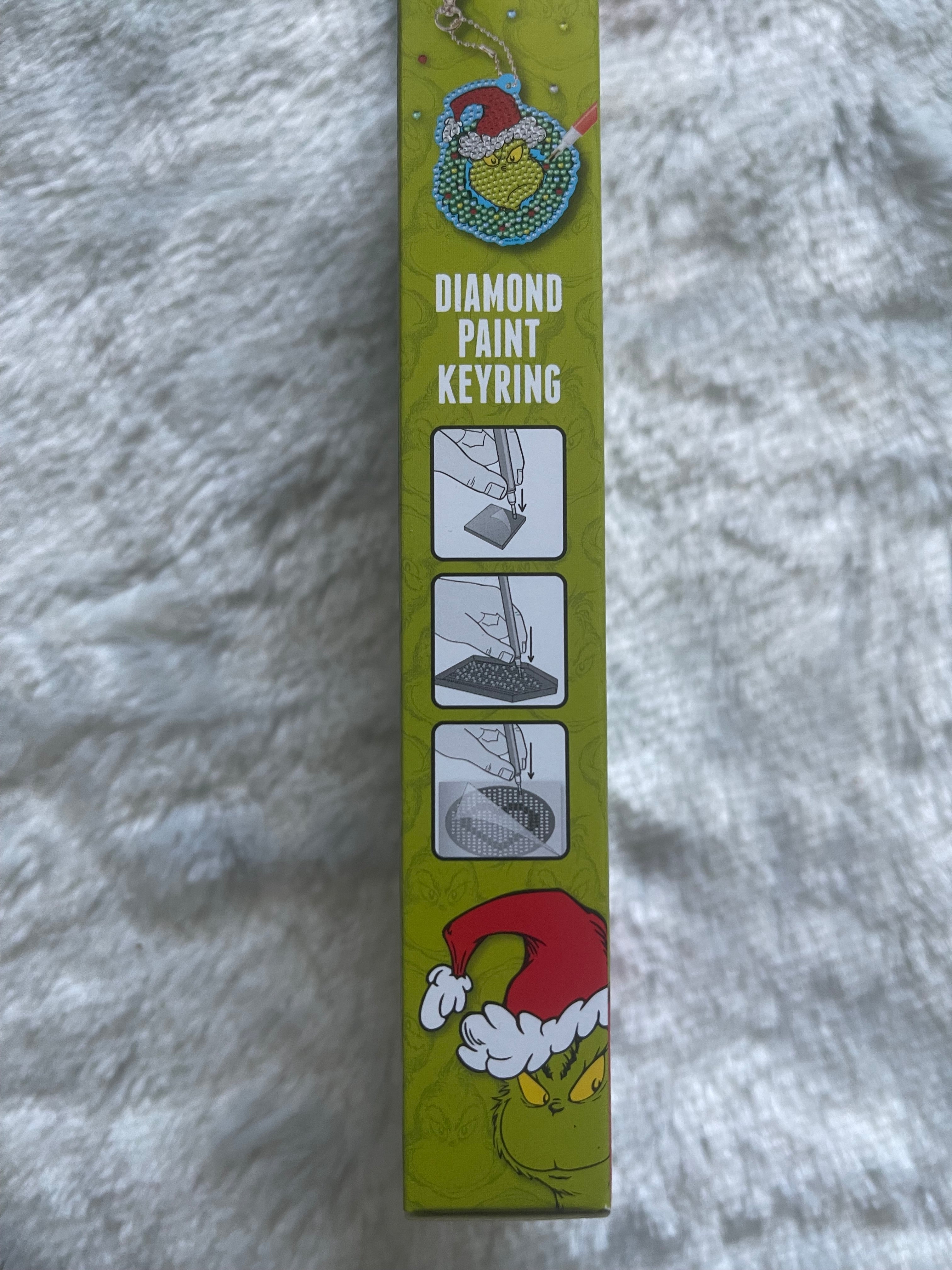 Der Grinch Diamond Painting Anhänger Bastel Set