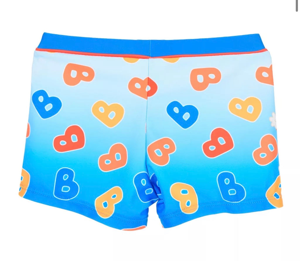 Bluey Jungen Badehose – Rot & Blau | Größen 98–116