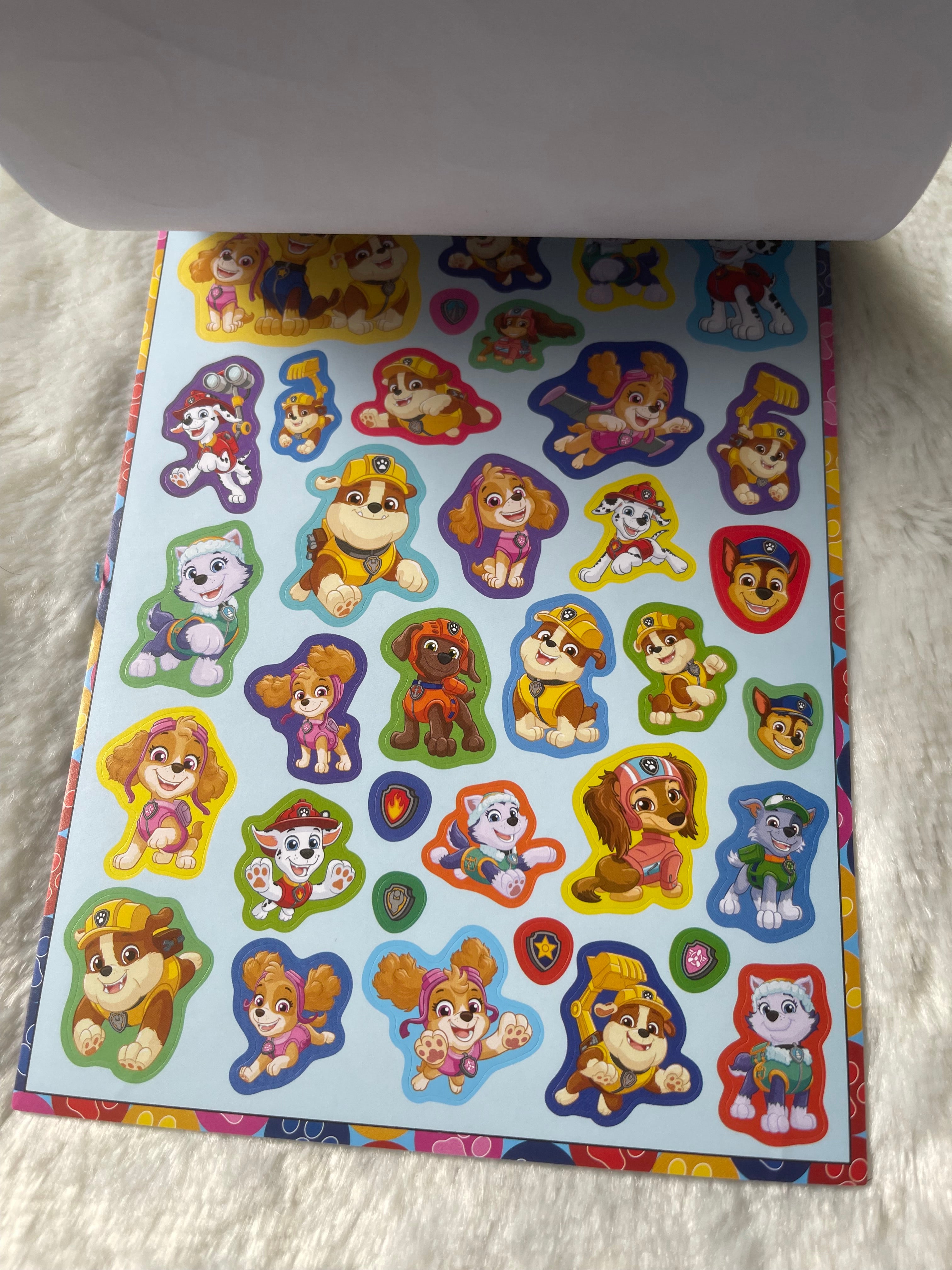 Paw Patrol Stickerblock mit bis zu 600 Stickern