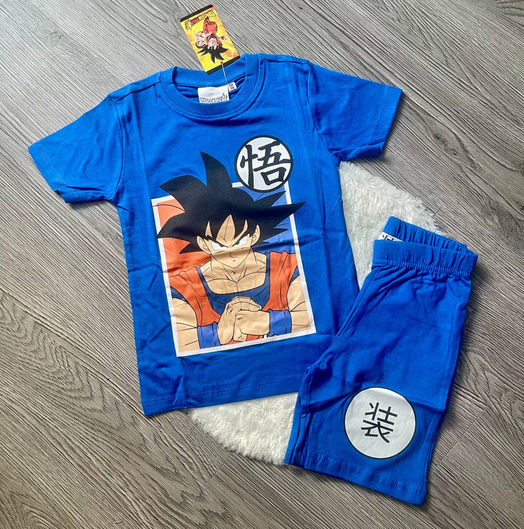 Dragon Ball Super Jungen-Pyjama mit Goku – Gr. 116