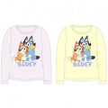 Bluey Mädchen-Langarmshirt – Rosa oder Gelb | Gr. 92–116